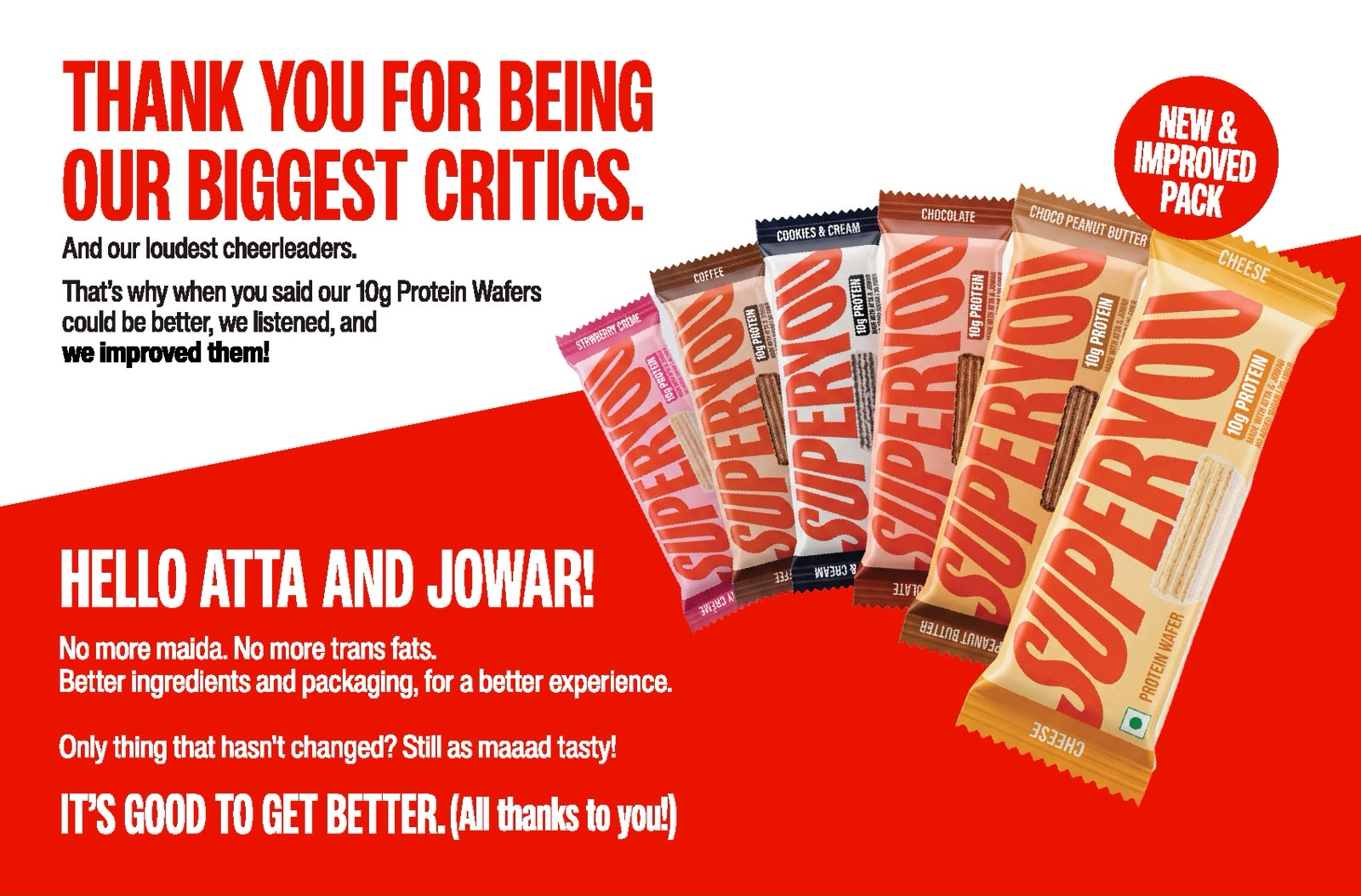 It's Good to Get Better: SuperYou Wafers Are Now "New & Improved"