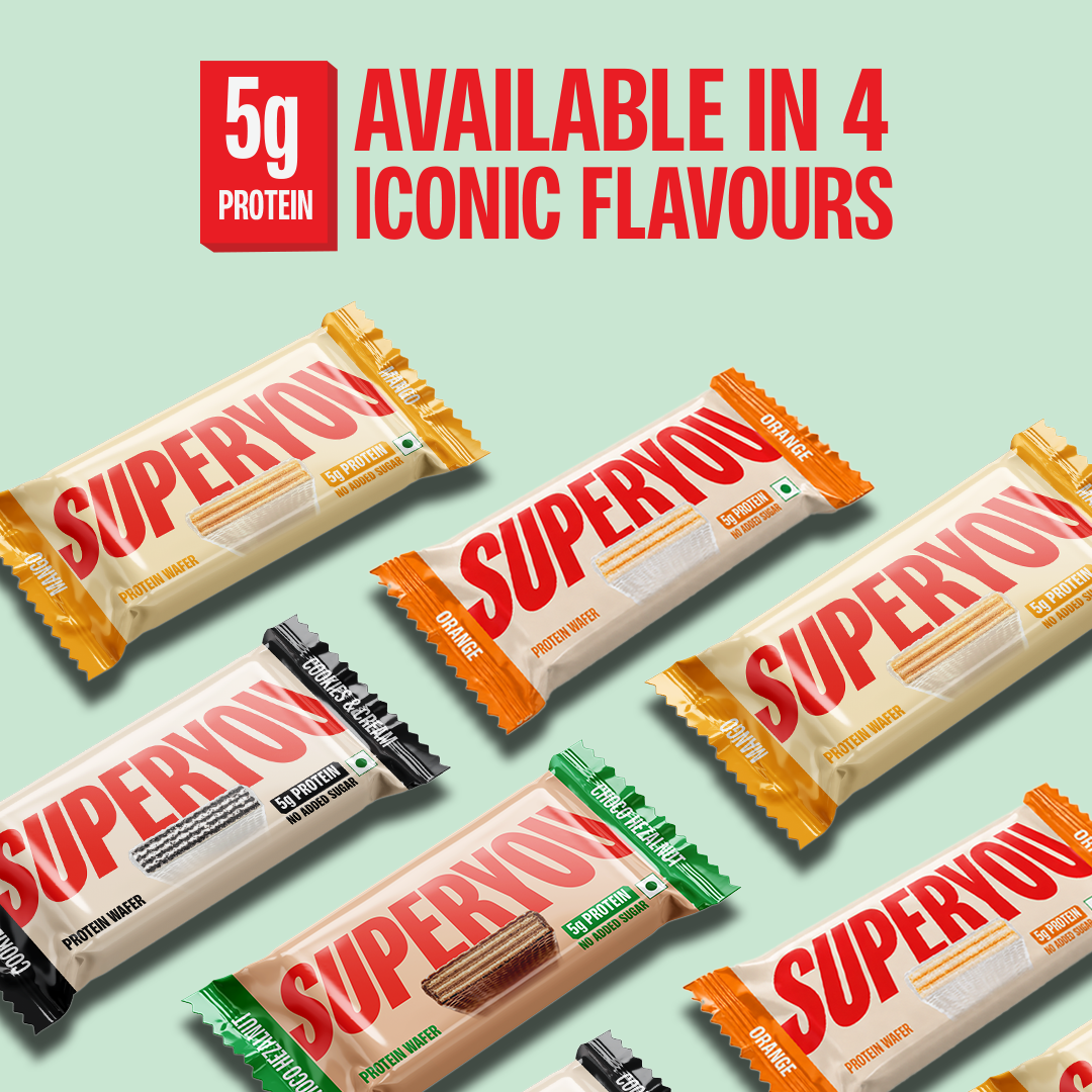 5g Choco Hazelnut Mini Protein Wafer - Pack of 10