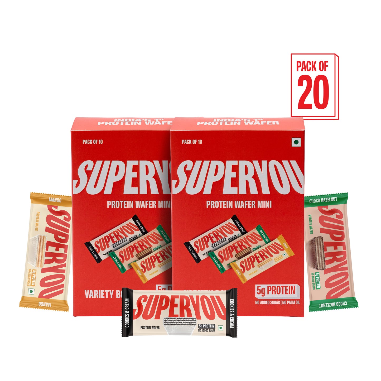 Assorted Minis - Pack of 20