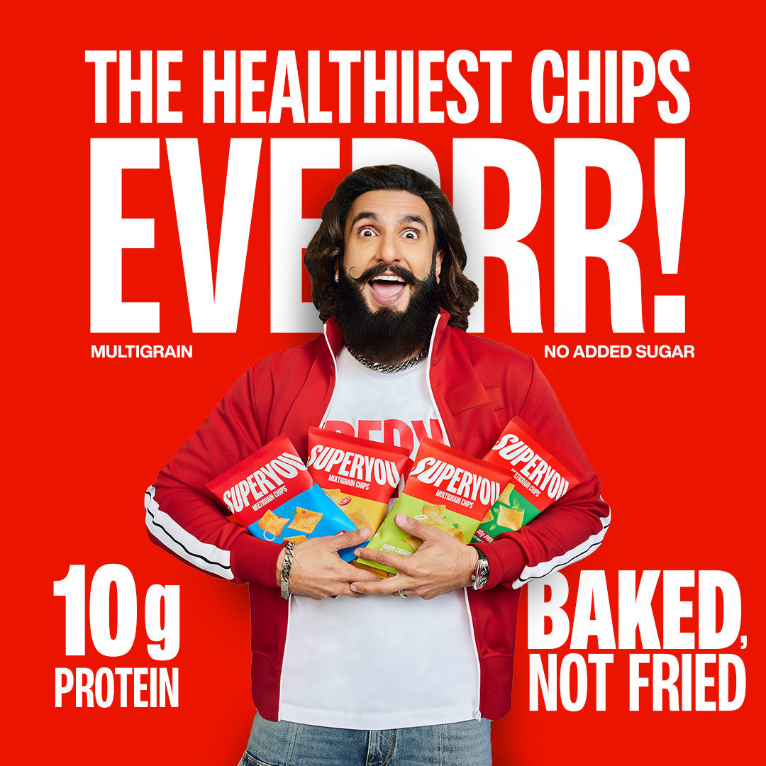 Superyou Multigrain Protein Chips - Variety Pack of 10