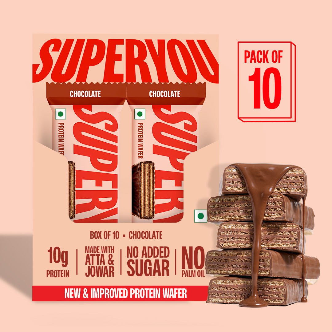 Chocolate Protein Wafer - Pack of 10