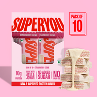 Strawberry Crème Protein Wafer — Pack of 10