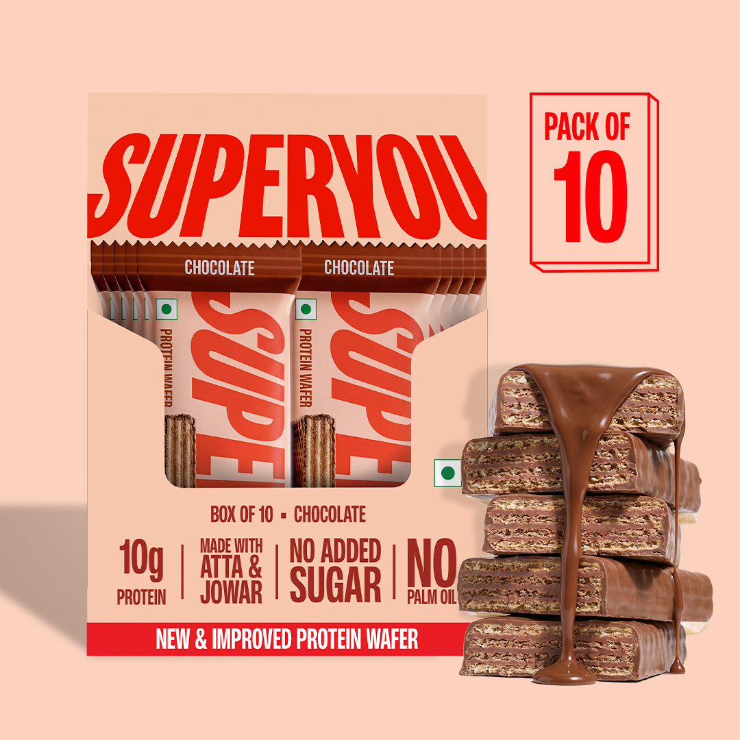 Chocolate Protein Wafer - Pack of 10