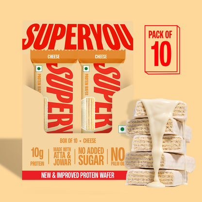 Cheese Protein Wafer Pack of 10