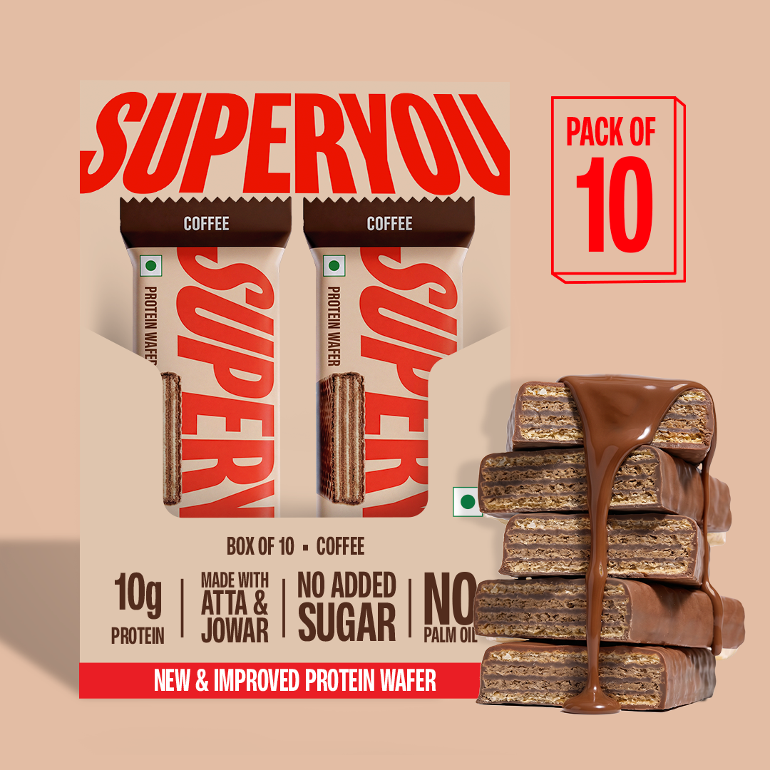 Coffee Protein Wafer - Pack of 10
