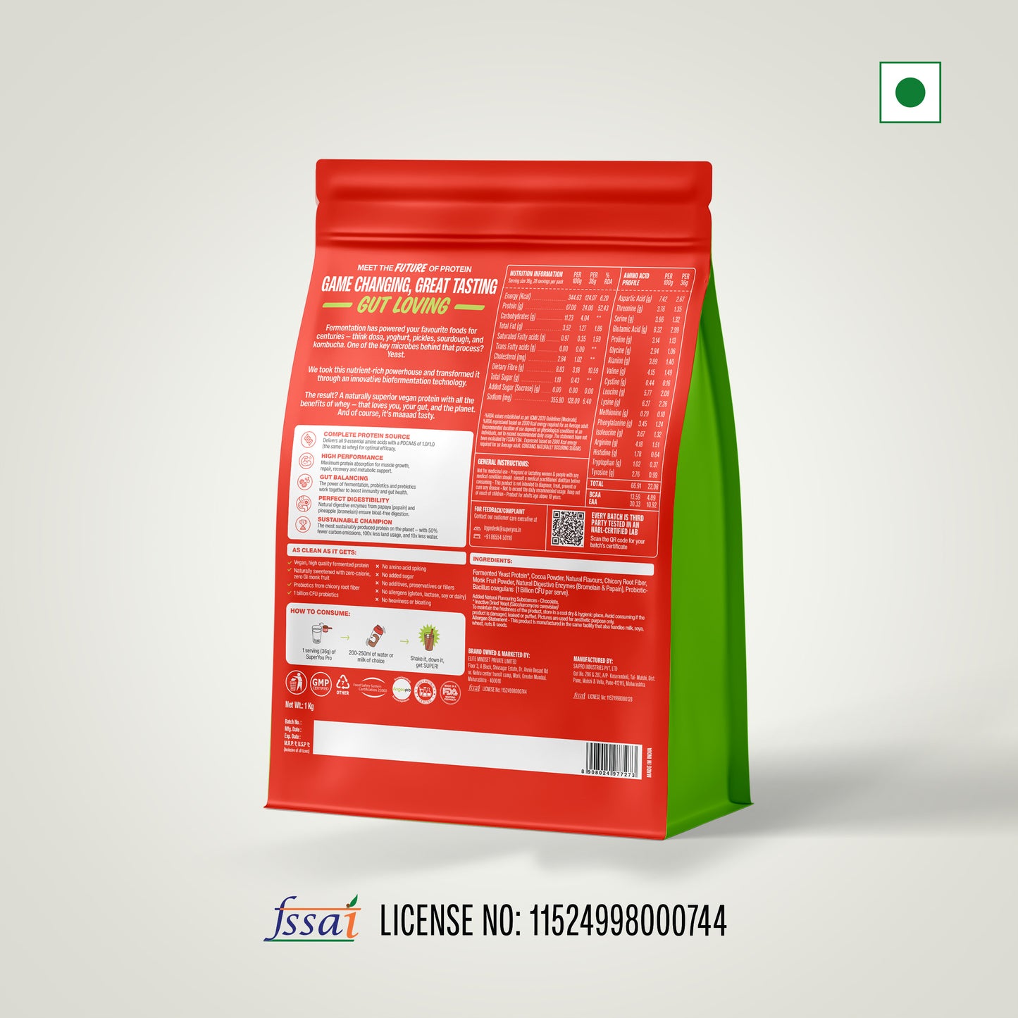 Chocolate - Fermented Yeast Protein