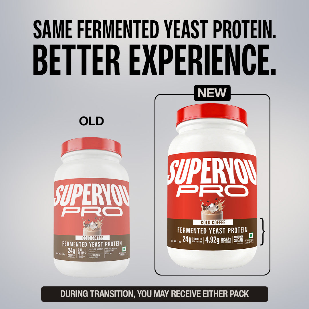 Cold Coffee Fermented Yeast Protein - 1Kg Jar