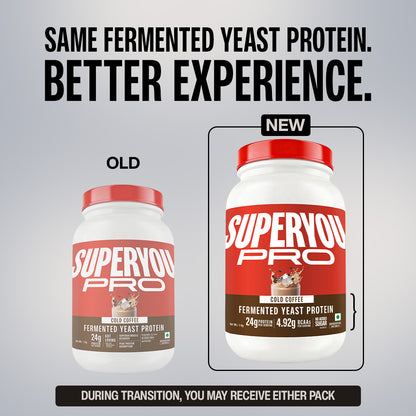 Cold Coffee Fermented Yeast Protein - 1Kg Jar