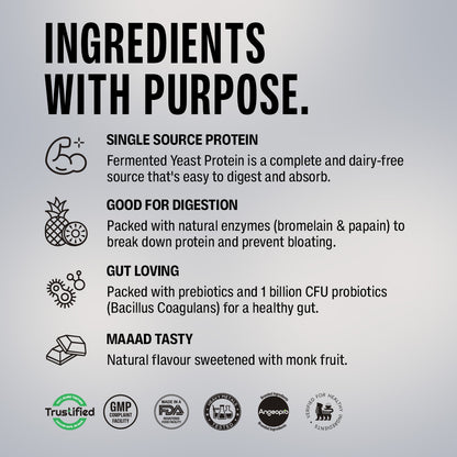 Vanilla Fermented Yeast Protein - 500g Jar