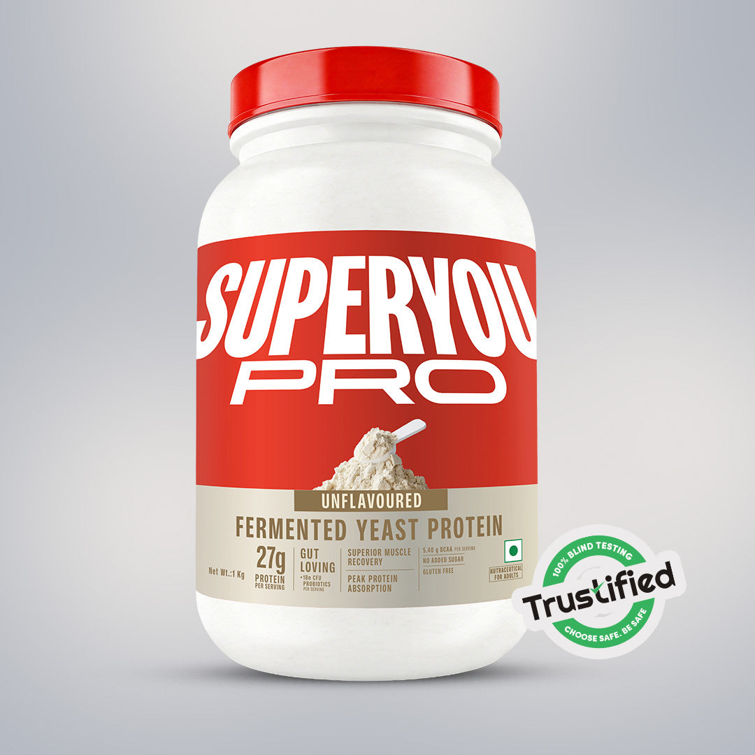 Unflavoured Fermented Yeast Protein - 1 Kg Jar