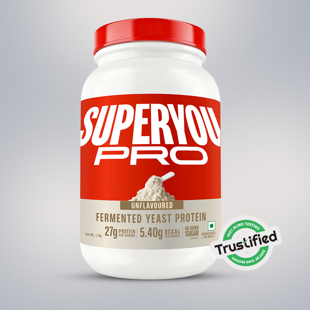 Unflavoured Fermented Yeast Protein - 1Kg Jar