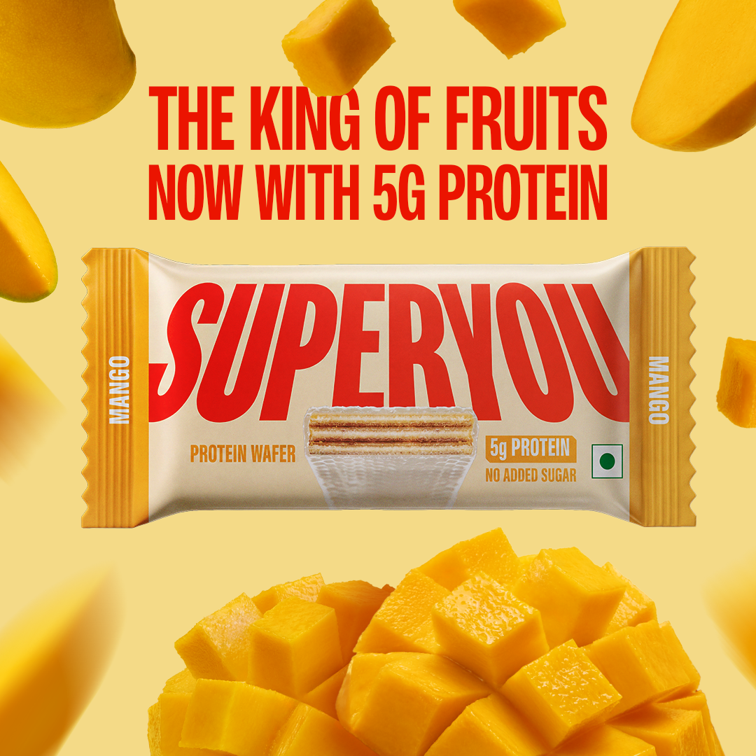 5g Mango Mini Protein Wafer - Pack of 10