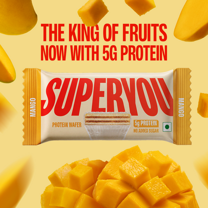 5g Mango Mini Protein Wafer - Pack of 10