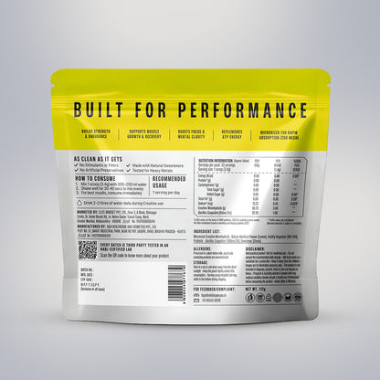 Creatine Monohydrate - Zesty Lemon