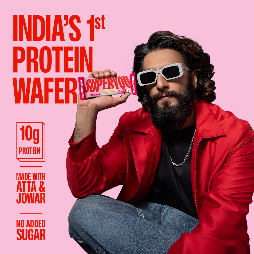 Strawberry Crème Protein Wafer — Pack of 10