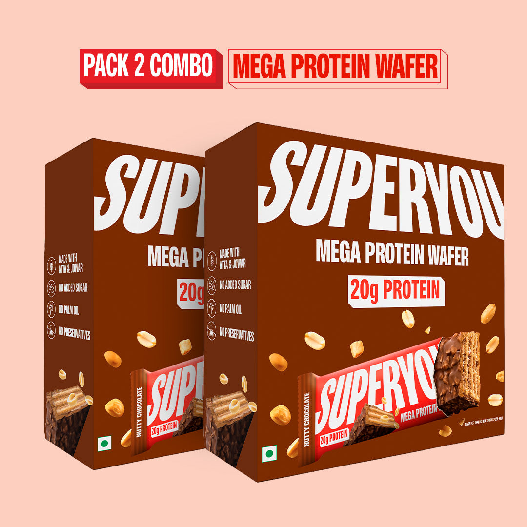 20g Mega Protein Wafer - Pack of 6 X 2