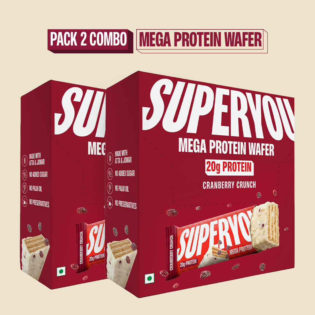 20G Mega Protein Wafer - Cranberry Crunch (Pack of 6) x 2