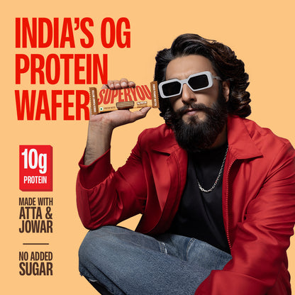 Choco Peanut Butter Protein Wafer — Pack of 10