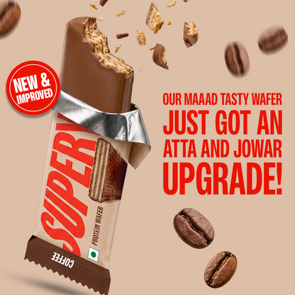 Coffee Protein Wafer - Pack of 10