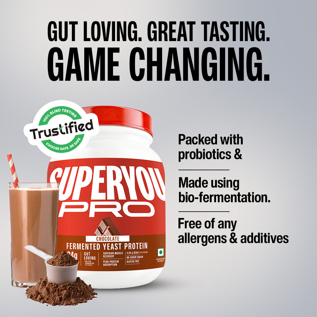 Chocolate Fermented Yeast Protein - 500g Jar