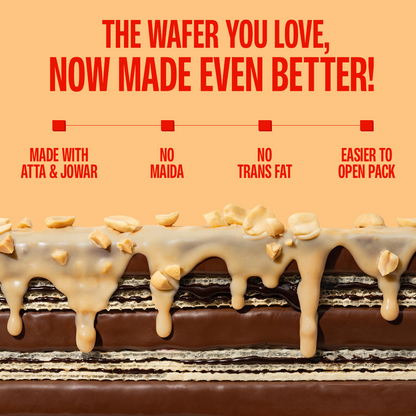 Choco Peanut Butter Protein Wafer — Pack of 10