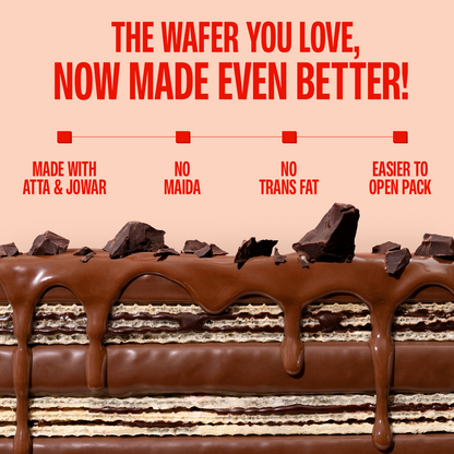 Chocolate Protein Wafer - Pack of 10