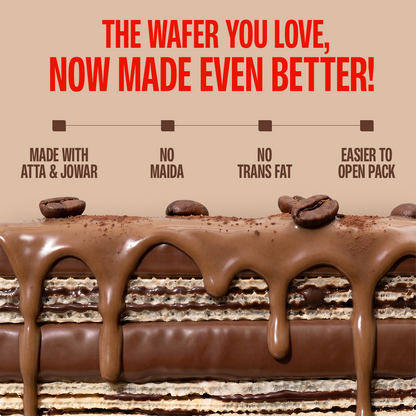 Coffee Protein Wafer - Pack of 10