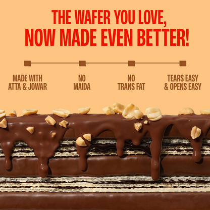 Choco Peanut Butter Protein Wafer Pack of 10
