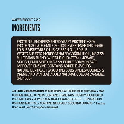 5g Cookies & Cream Mini Protein Wafer - Pack of 10