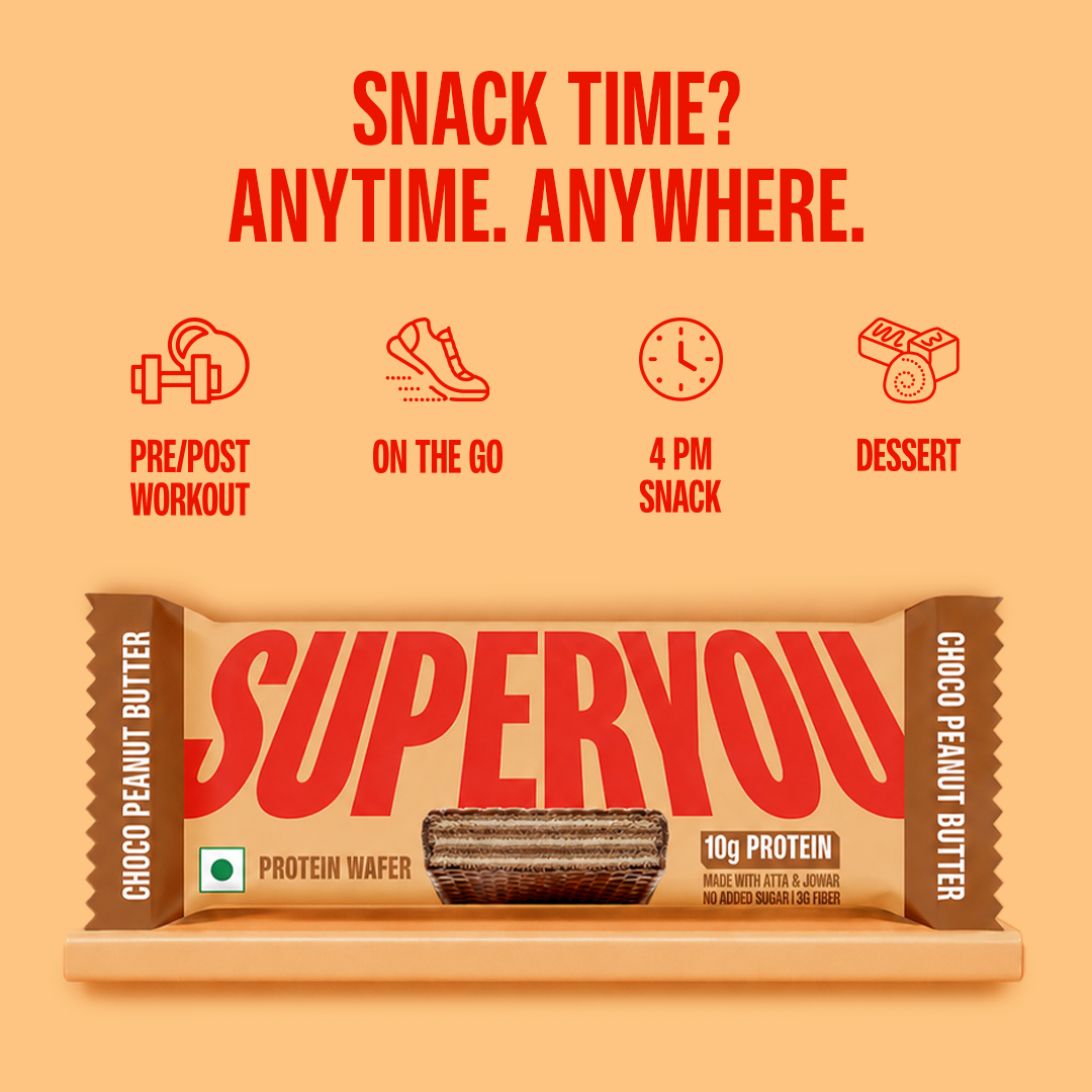 Choco Peanut Butter Protein Wafer — Pack of 10