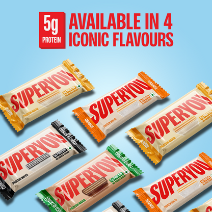 5g Cookies & Cream Mini Protein Wafer - Pack of 10