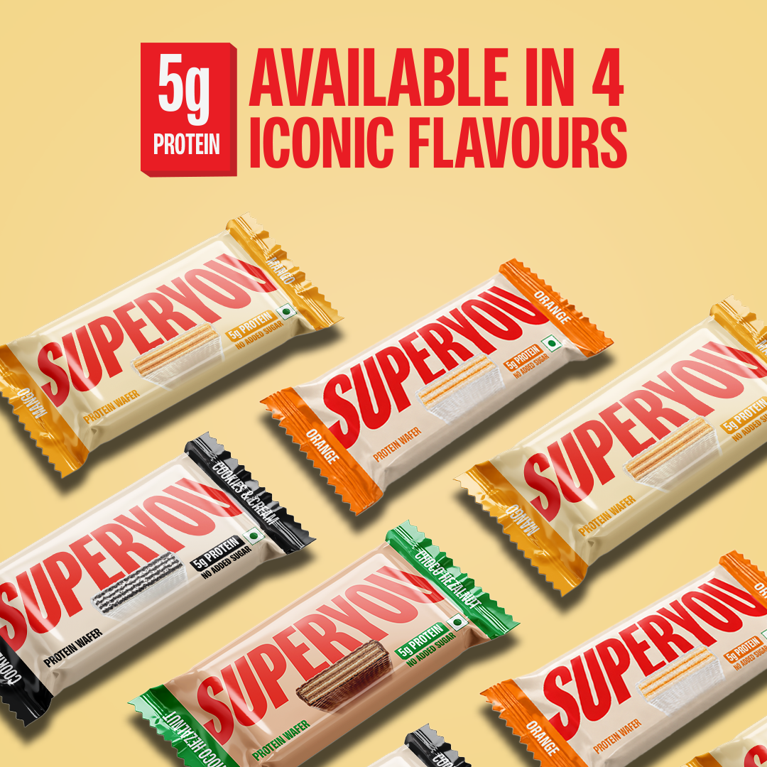 5g Mango Mini Protein Wafer - Pack of 10