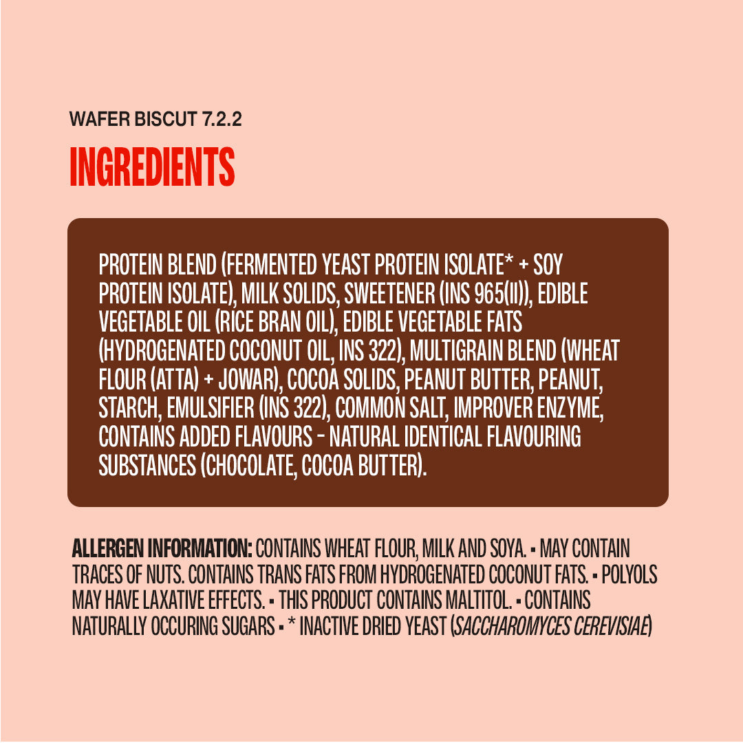 20g Mega Protein Wafer - Pack of 6