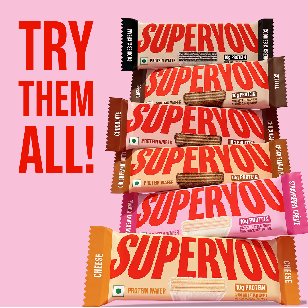 Strawberry Crème Protein Wafer — Pack of 10