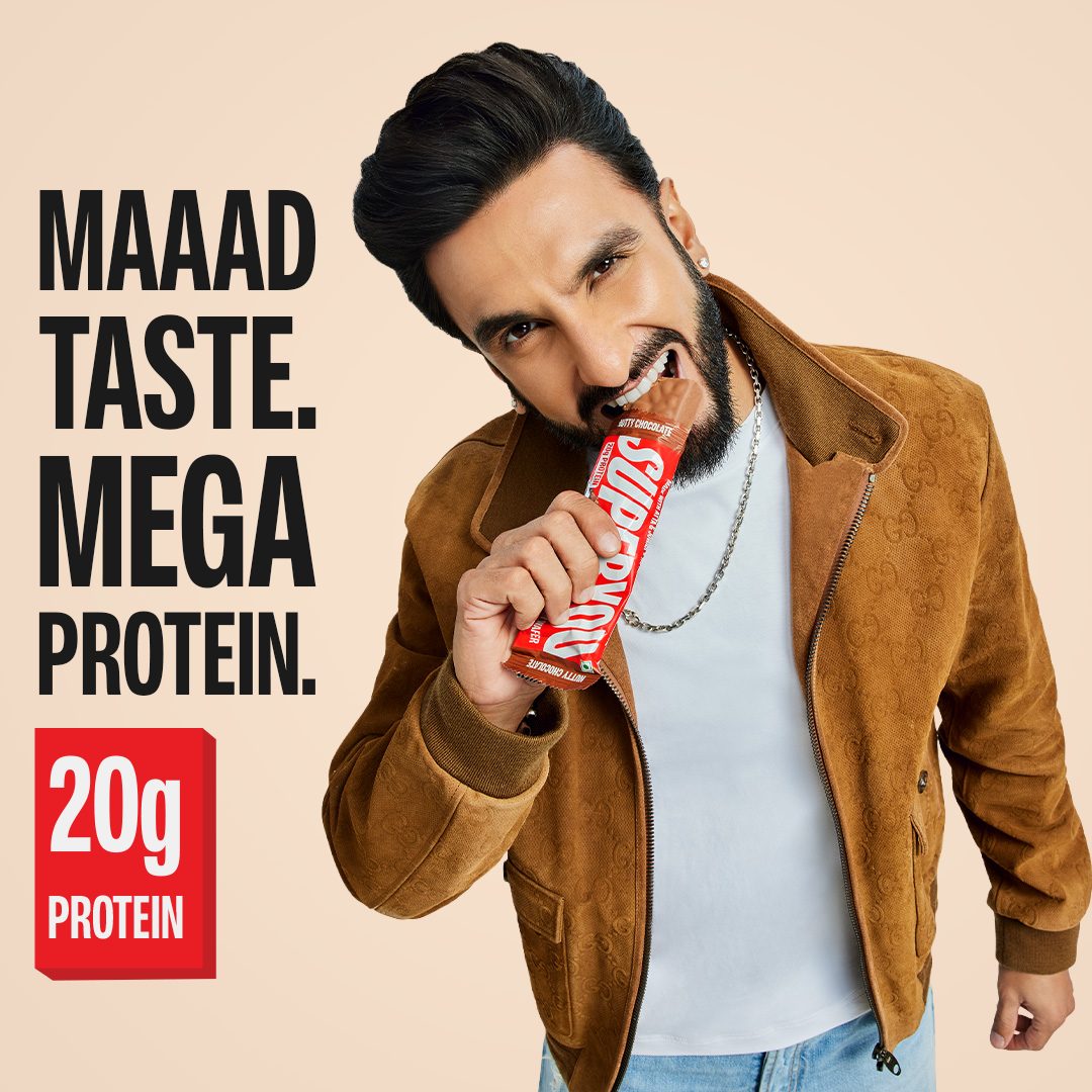 OG Sibling Rakhi gift Mega Protein Pack - by Ranveer with protein wafers