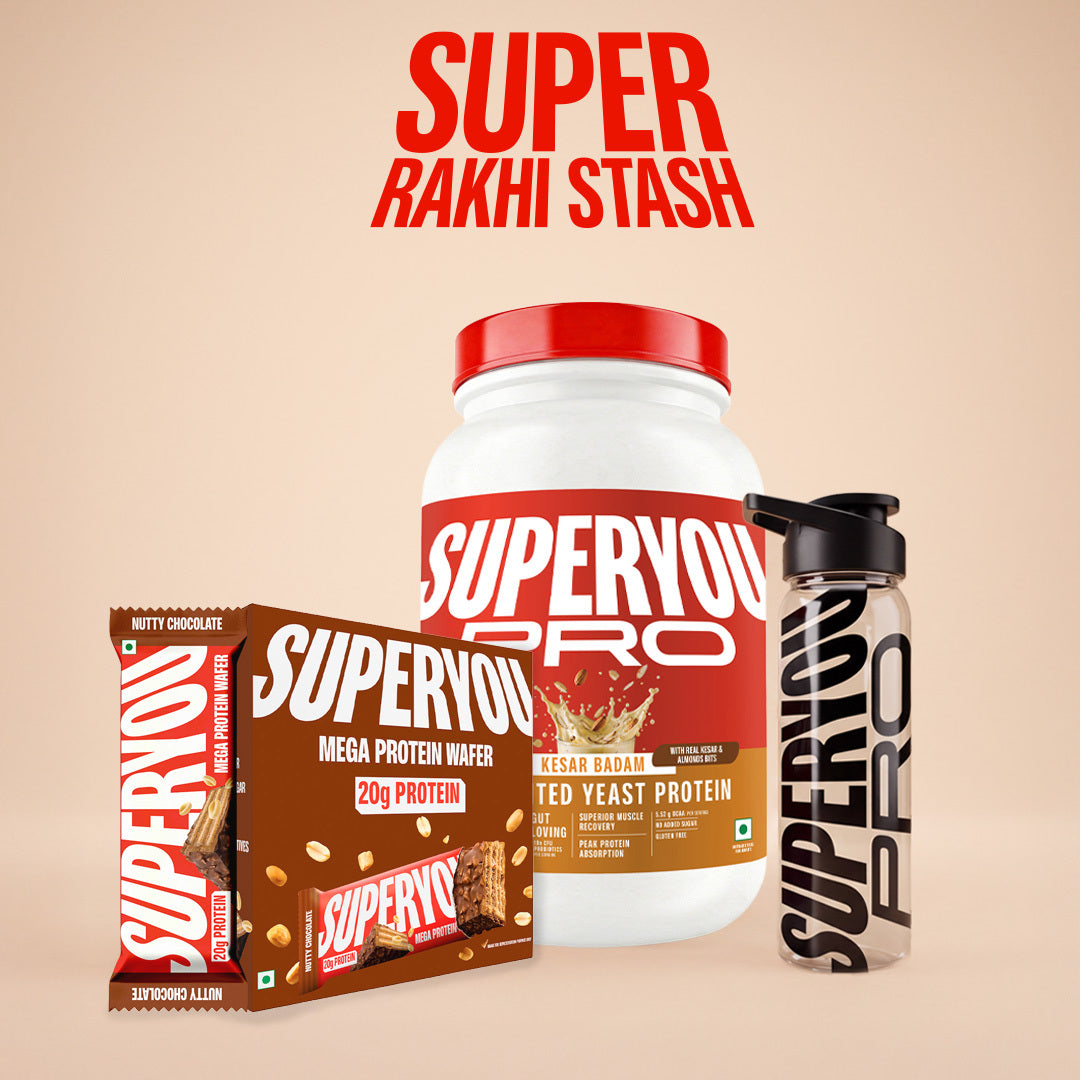 OG Sibling Rakhi gift Mega Protein Pack