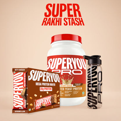 OG Sibling Rakhi gift Mega Protein Pack