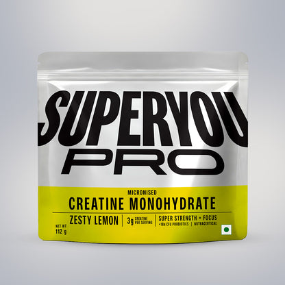 Creatine Monohydrate 112g - Zesty Lemon