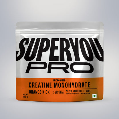 Creatine Monohydrate 112g - Orange Kick