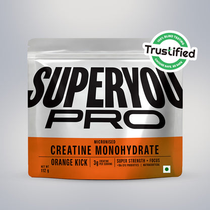 Creatine Monohydrate 112g - Orange Kick