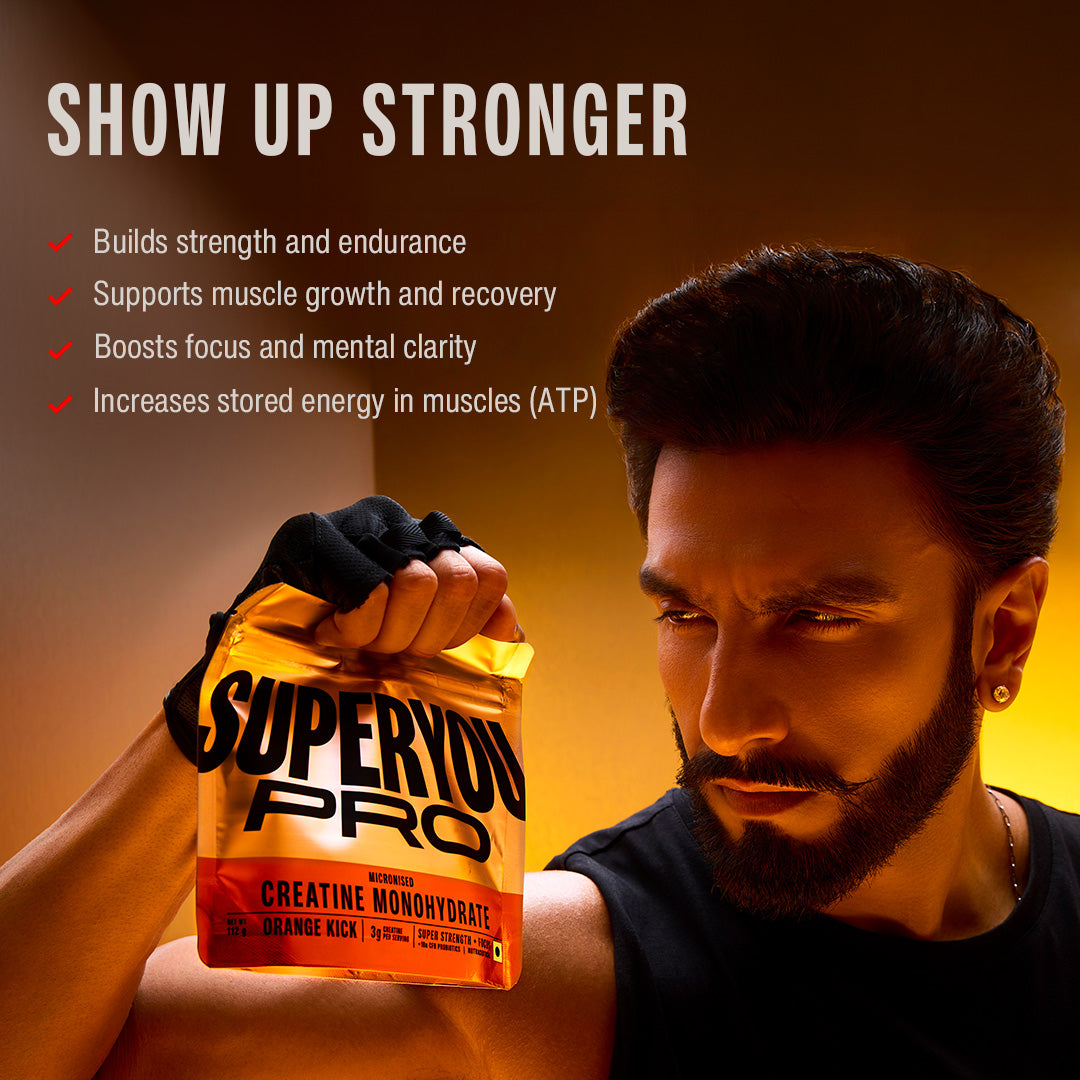 Creatine Monohydrate 112g - Orange Kick