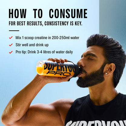 Creatine Monohydrate Pack of 3 Combo