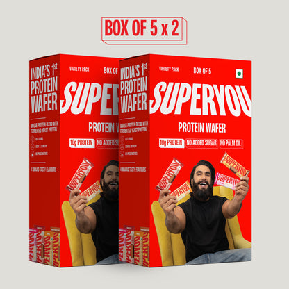 Protein Wafers - Variety Pack of 10