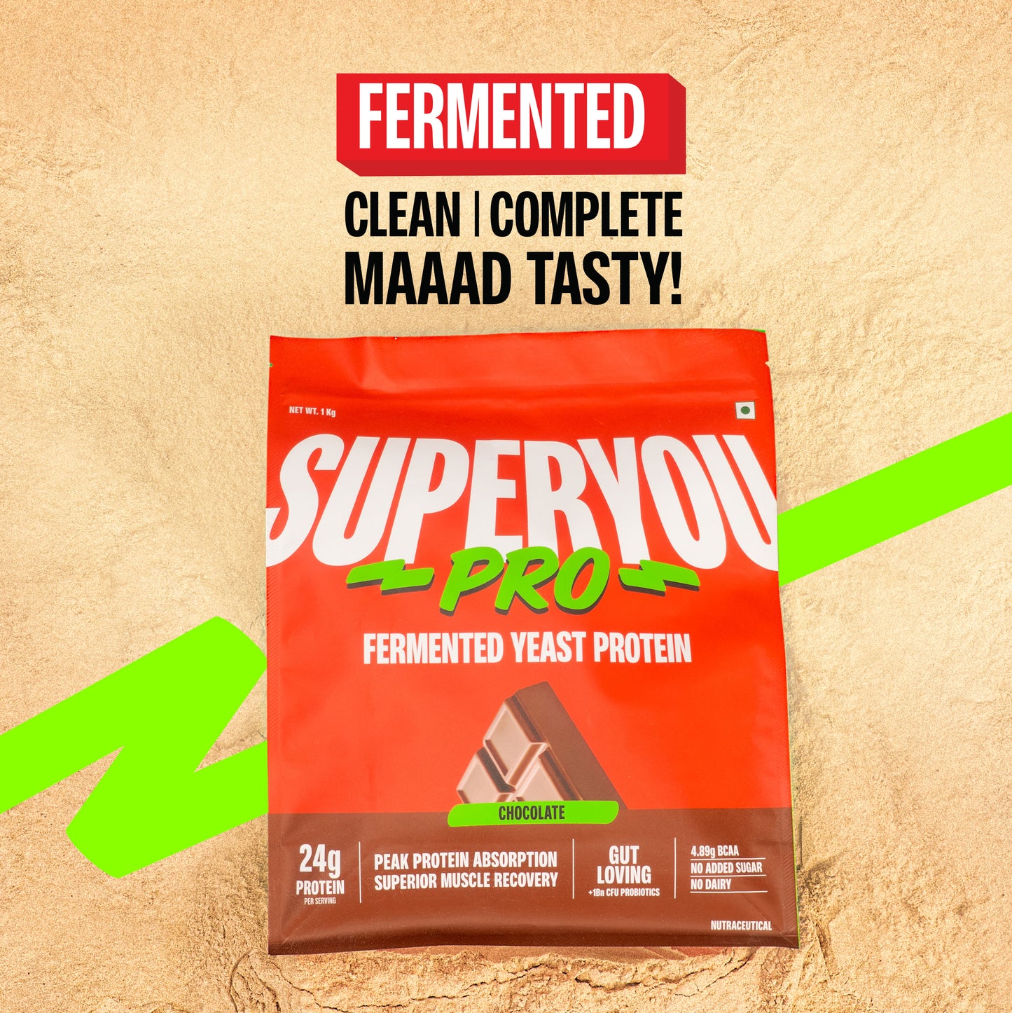 Chocolate 1 Kg - Fermented Yeast Protein