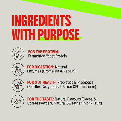 Chocolate Fermented Yeast Protein - 500g