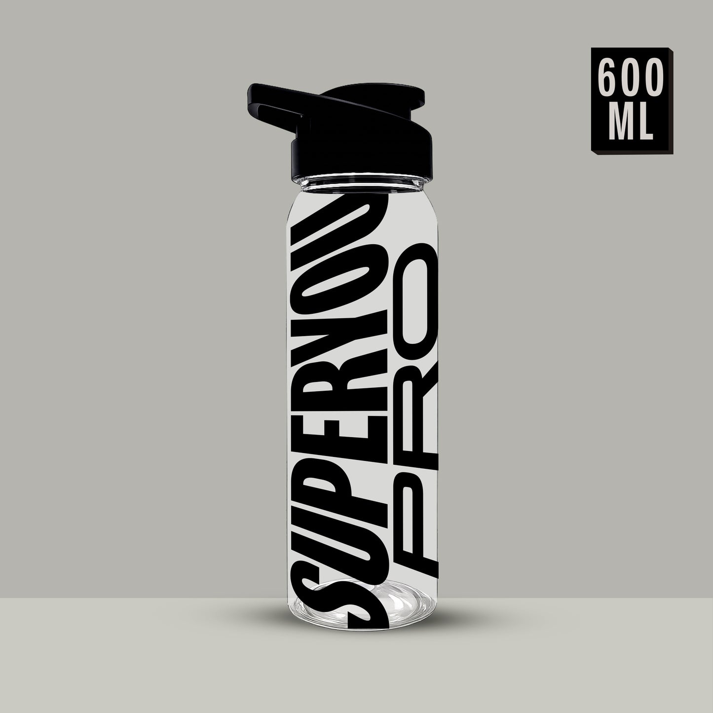 SuperYou PRO Plastic Shaker - 600 ml