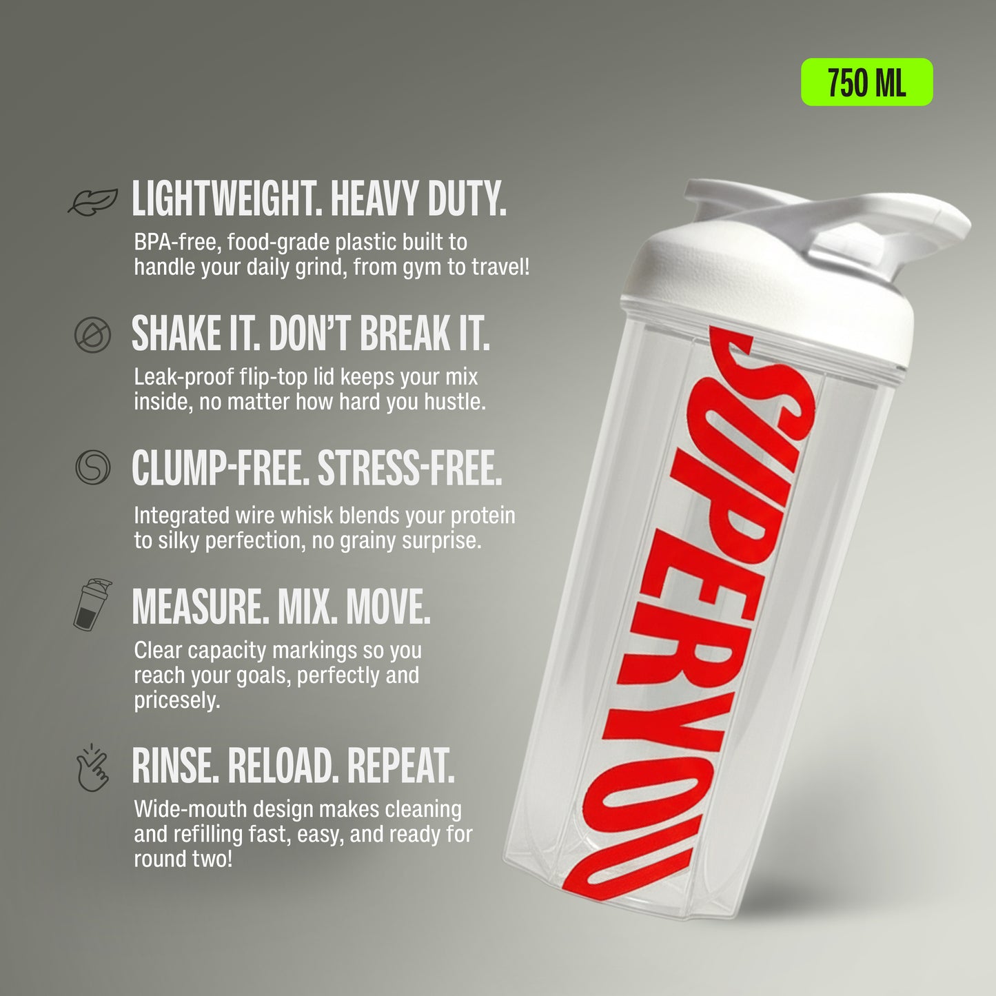 SuperYou PRO - Shaker