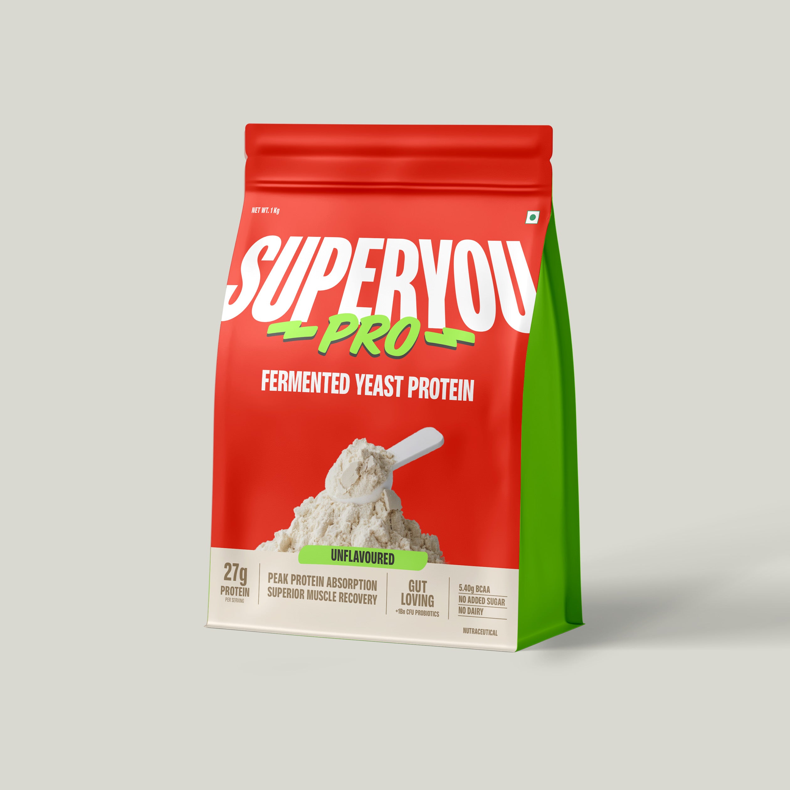Unflavoured 1 Kg - Fermented Yeast Protein