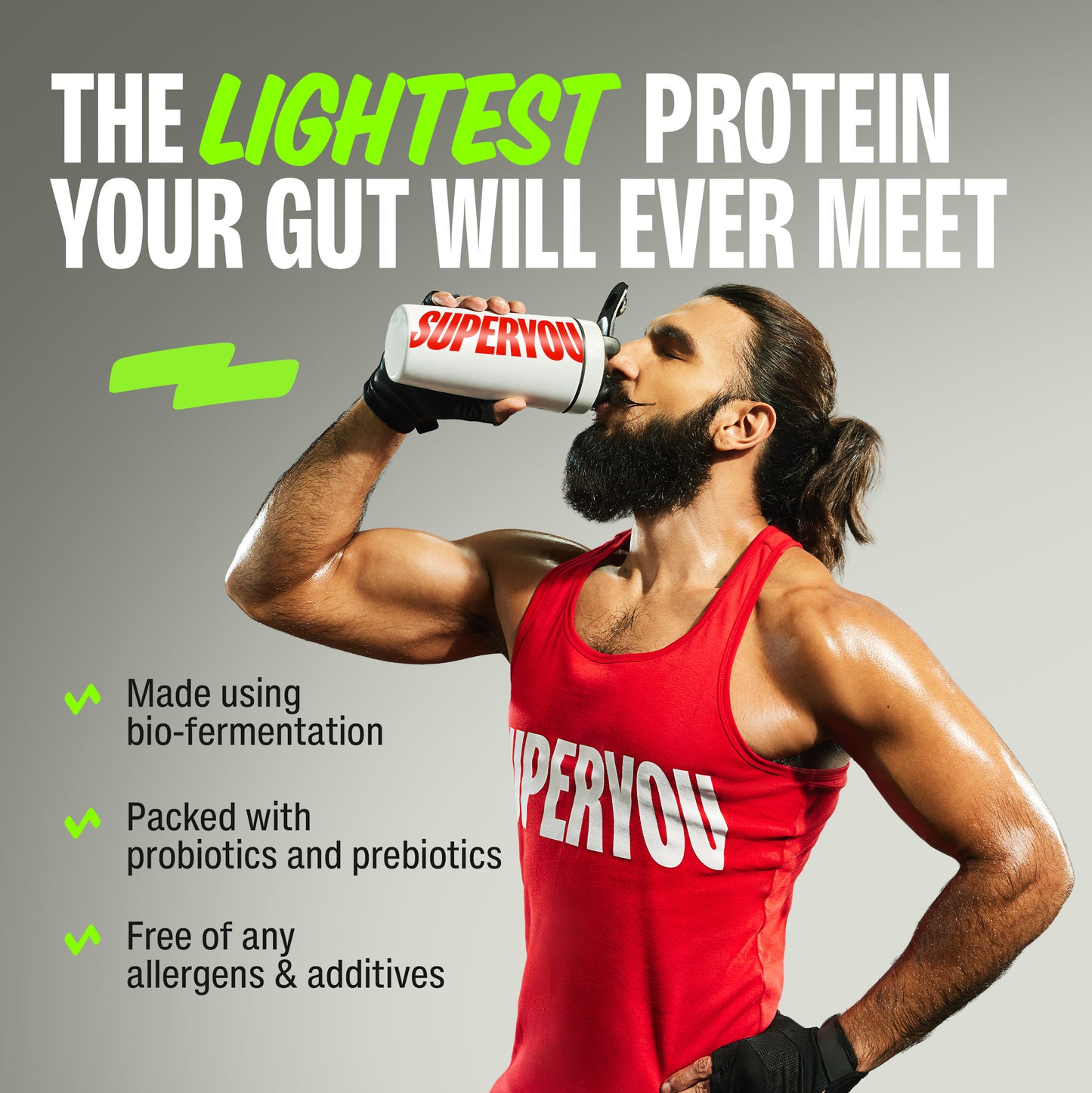 Unflavoured 1 Kg - Fermented Yeast Protein