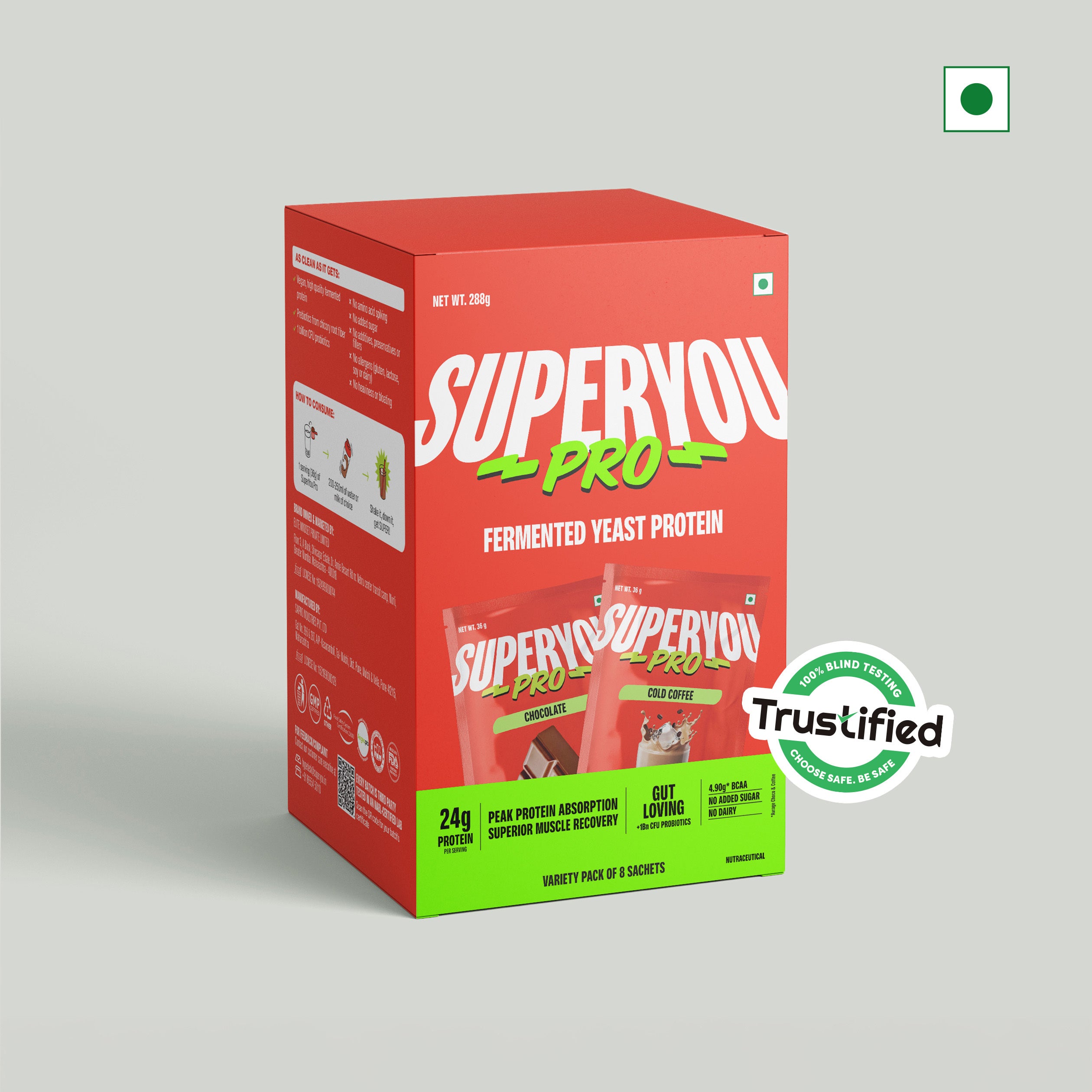 Chocolate & Cold Coffee Assorted - Pack of 8 Sachets